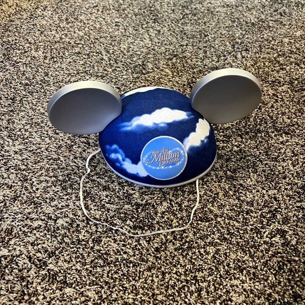 Disneyland Year of a Million Dreams 2008 Ear Hat Mickey Mouse Adult DLR